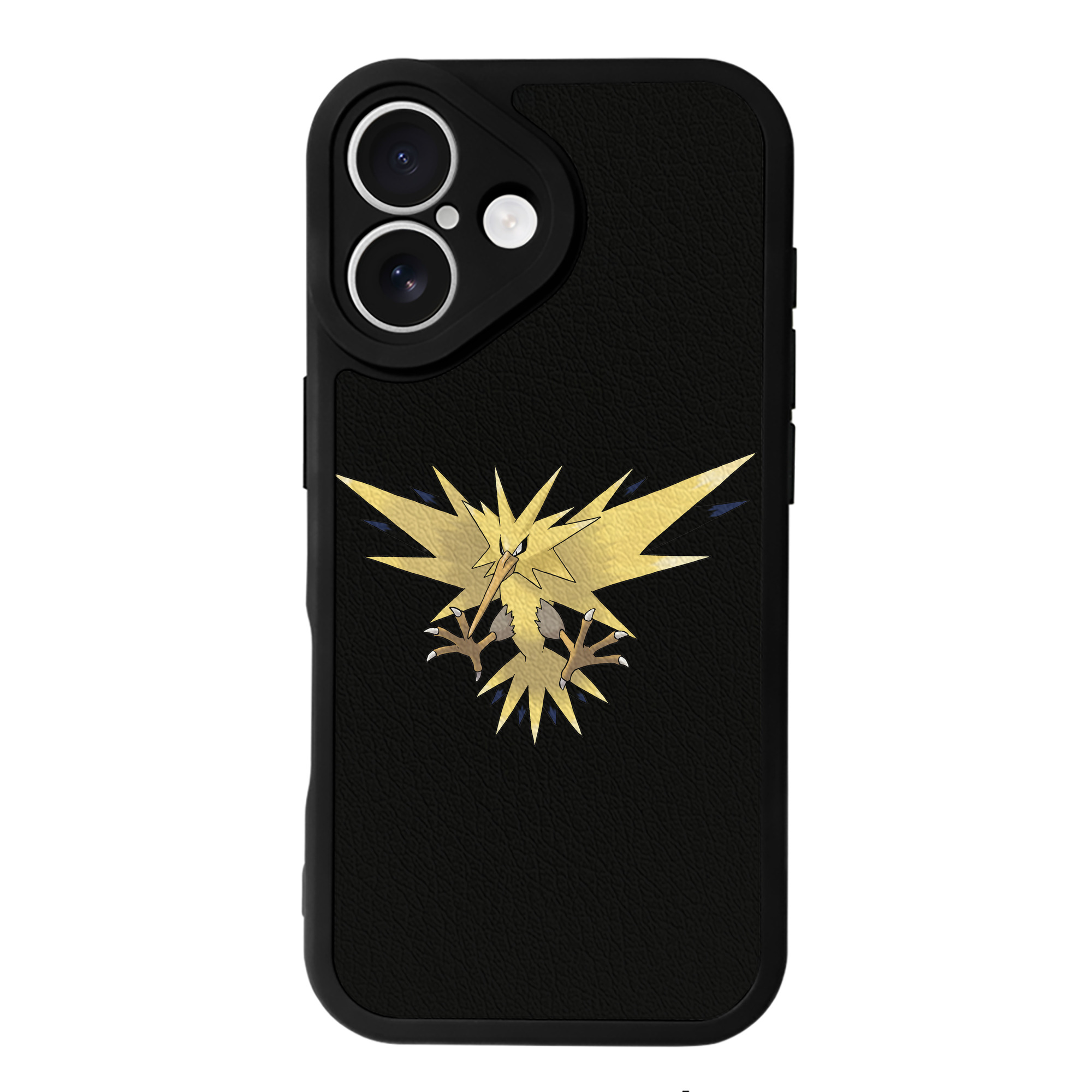 （画像用） ポケットモンスター Pokémon 【iPhone 16シリーズ対応】シリコンスマホケース（レザー調） 材質：シリコン